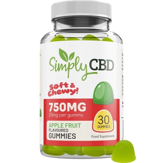 CBD Gummies - 25mg Per Gummy (750mg Total)